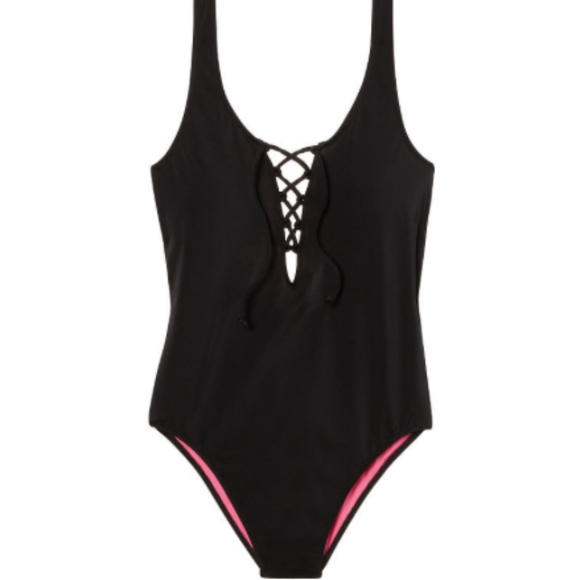 PINK Victoria's Secret Other - SALE❤️VS PINK STRAPPY ONE PIECE SWIM NWT LG